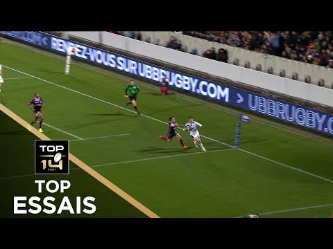 TOP Essais de la J10 – TOP 14 – Saison 2025-2026