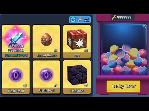 9999+ KEYS ONLY CHALLENGE in BedWars!! (BlockmanGo)