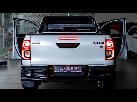 2025 White Toyota Hilux GR Sport - Compact Pickup Truck