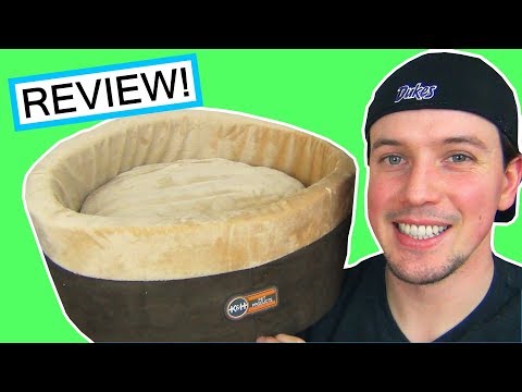 I Tried Amazon's Top Rated Heated Cat Bed | K&H Cat Bed Review