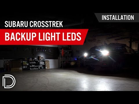 How to Install Subaru XV Crosstrek Backup LEDs