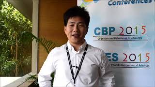 Xu Ming at SEES Conference 2015 by GSTF Singapore