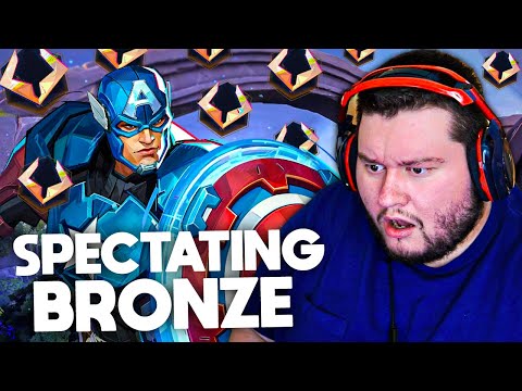 This Might Be The WORST Spectating Bronze In The History Of Marvel Rivals