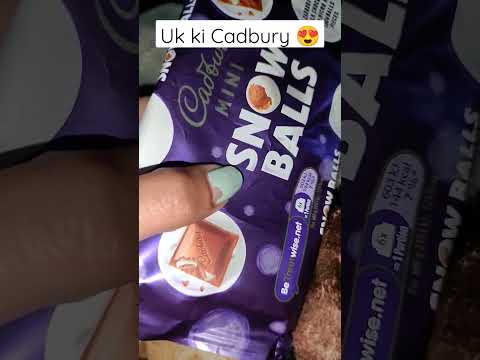 uk ki Cadbury || snow balls || chocolate