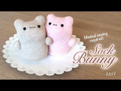 The Best DIY Kawaii Plush Tutorial Ever! You won't believe how easy it is to make these bunnies!