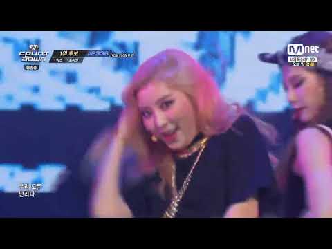 4Minute Crazy live Mnet! M Countdown