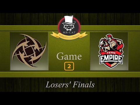 NiP vs Team Empire (Game 2) | Mr. Cat Invitational Europe [ Stage 1, Losers' Finals ]