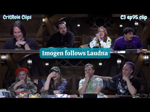 Imogen follows Laudna | Critical Role - Bells Hells ep 95
