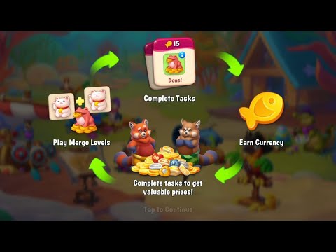 @Fishdom Merge Levels Started. Got Fireworks Festival Rewards.