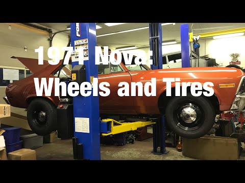 1971 Nova: Wheels and Tires