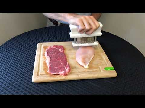 How To Use 48 Blade Jaccard Original Meat Tenderizer