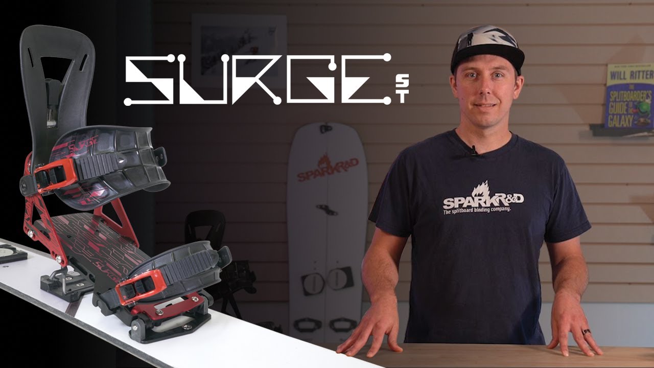 Legaturi Splitboard Spark R&D Surge ST Black 2023