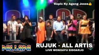 Download lagu RUJUK KOPLO NEW PALLAPA Cipt. H Rhoma Irama - All Artis live Sumberejo Wonoayu mp3