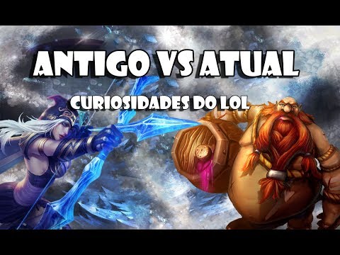 SPLASH ARTS ANTIGAS VS SPLASH ARTS NOVAS-Curiosidades League of Legends