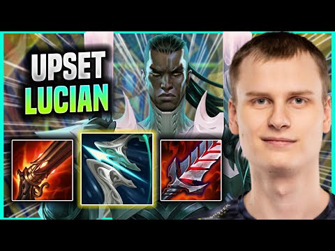 UPSET DESTROYING WITH LUCIAN! - FNC Upset Plays Lucian ADC vs Karthus! | Preseason 2022