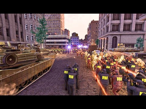 HUMANS ARMY LAST STAND  AGAINST ALIENS - Ultimate Epic Battle Simulator 2