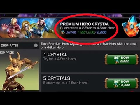 JØN's 1 Million Shard Premium Hero Crystal Opening!