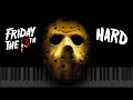 Friday the 13th Theme - Piano Tutorial