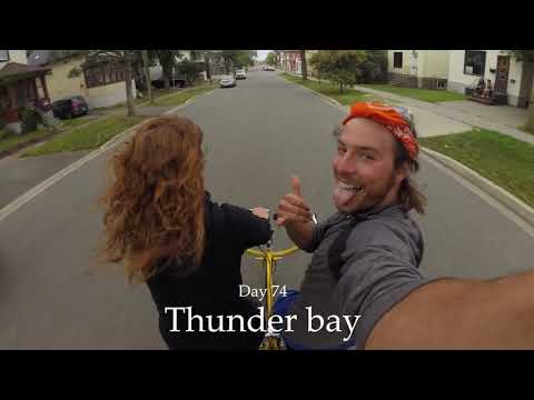 CYCLING ACROSS CANADA IN 124 SECONDS