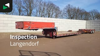 Langendorf Remote SteeringAxle Extendable low bed semi-trailer | Image 4 - Autoline