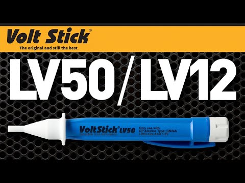 Volt Stick LV50 & LV12 Voltage Testers - ATEX Approved . Low Voltage