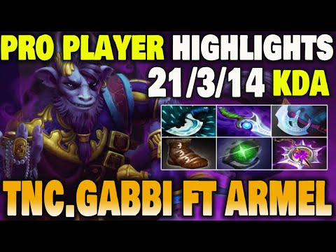 TNC GABBI RIKI CARRY Highlights Ft. Armel Dota2 7.22H