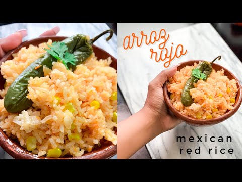 Arroz Rojo - Mexican Red Rice | VivaVerduras