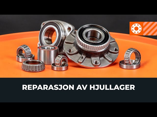 Se en videoguide om hvordan du skift SEAT Leon SC (5F5) Hjullagersett