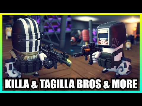 Killa & Tagilla Brothers (and Partizan?) in Duckov X Tarkov Collab