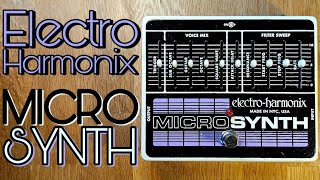 Video thumbnail for Electro Harmonix Micro Synth by Pedal Experiments