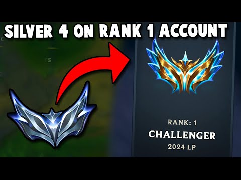 Putting a Silver Player on a Rank 1 Challenger Account