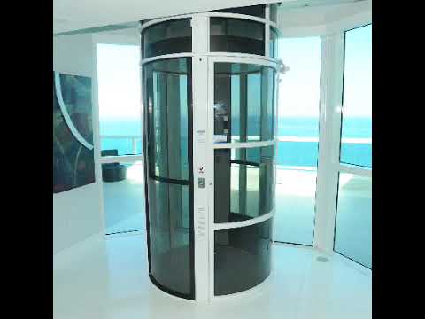 Residential glass lift