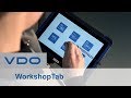 VDO Workshop Tablet | The VDO-Tablet for tachograph inspection