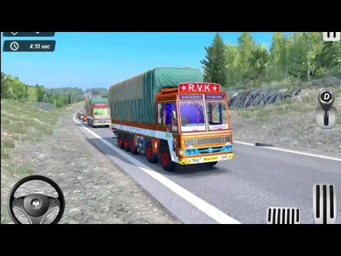 Indian Truck Offroad Cargo Drive Simulator 2 #1 Mission 2 And 3 Android Gameplay.