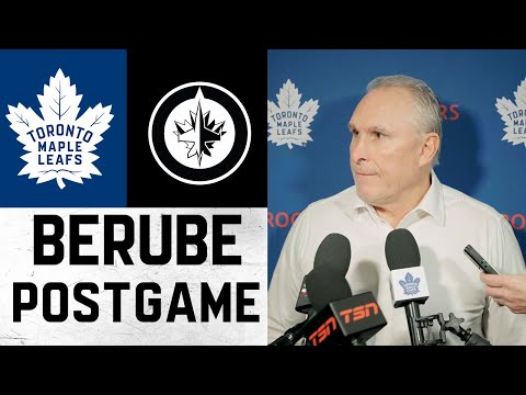 Craig Berube | Post Game at Winnipeg Jets | January 17, 2026