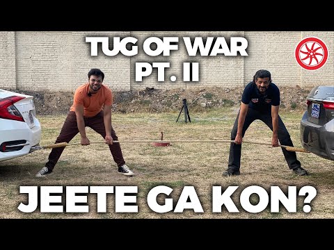 Ducky Bhai's Civic VS Corolla Grande | Tug OF War | Part 2 | PakWheels