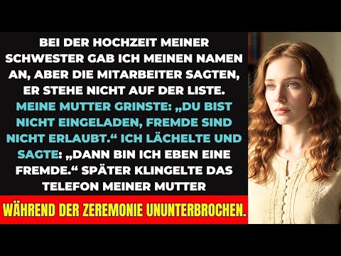 Meine Familie lud mich nicht zur Hochzeit ein – das Geheimnis dahinter wird dich sprachlos mache