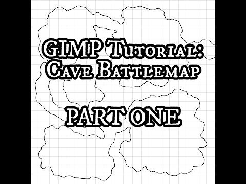 GIMP Tutorial - Cave Battlemap pt. 1