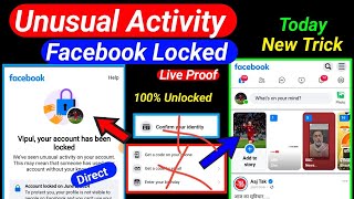 your account has been locked facebook get started| how to unlock facebook account identity proof