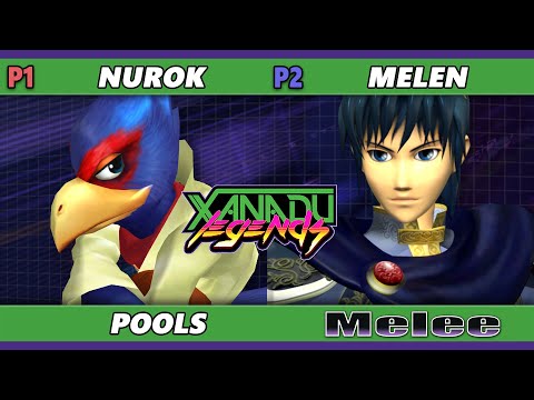 Xanadu Legends - Nurok (Falco) Vs. Melen (Marth) Smash Melee - SSBM