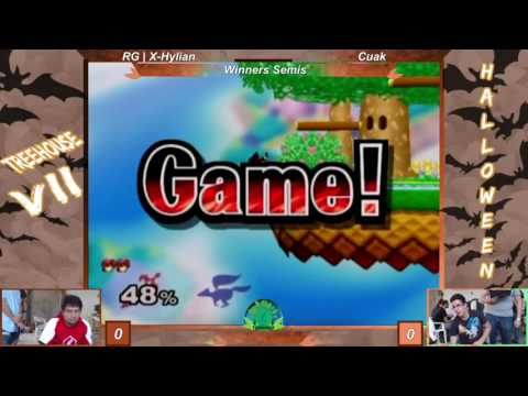TreeHouse VII: SSB Melee Singles Winners Semis - RG l X-Hylian Vs Cuak