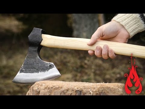 Blacksmithing - Forging a bearded axe