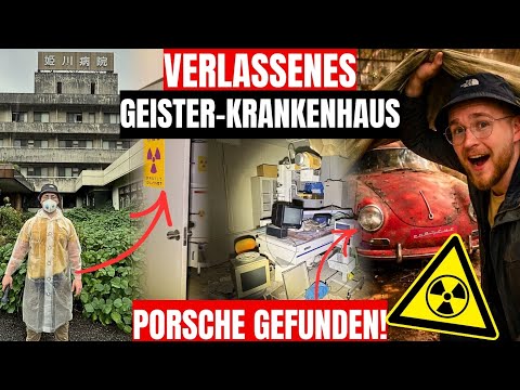 LOSTPLACE // Krankenhaus in JAPAN mit NUKLEAR-WARNUNG ☢️ & ICH FINDE 3 VERGESSENE PORSCHE 😱🚗
