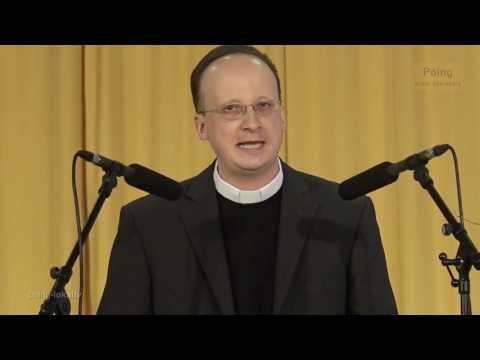 Neujahrsempfang 2017 in Poing, Neujahrsrede von Christoph Klingan, Pfarrer in Poing