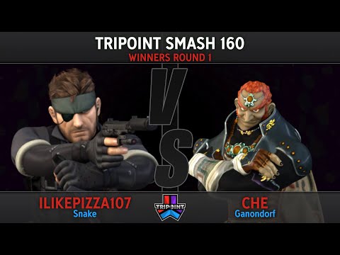 ilikepizza107 (Snake) vs Che (Ganondorf) - Tripoint Smash 160 - Winners Round 1