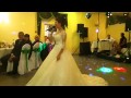 Невеста читает рэп своему любимому на свадьбе;) 
