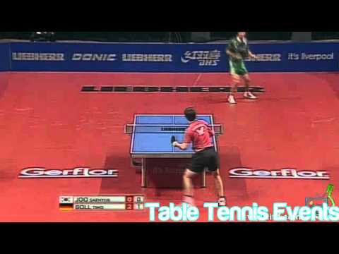 Timo Boll Vs Joo-Se Hyuk: 1/4 Final [World Cup Liverpool 2012]