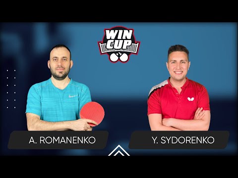 13:45 Andrii Romanenko - Yaroslav Sydorenko West 2 WIN CUP 02.08.2024 | TableTennis WINCUP