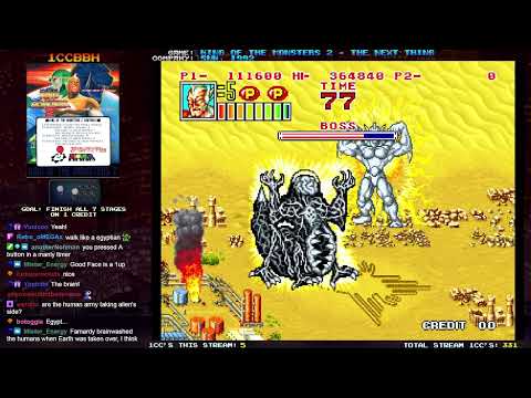 1CCBBH - 332. King of the Monsters 2 (Atomic Guy, 1 Credit Clear)