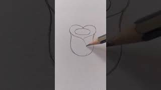 Draw roses step by step #shorts